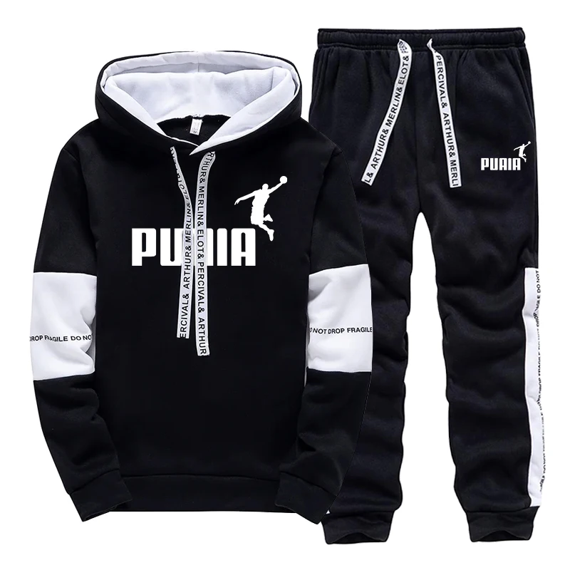 Winter Clothing Men - Setelan Olahraga Pria Terlaris, Hoodie Kasual
