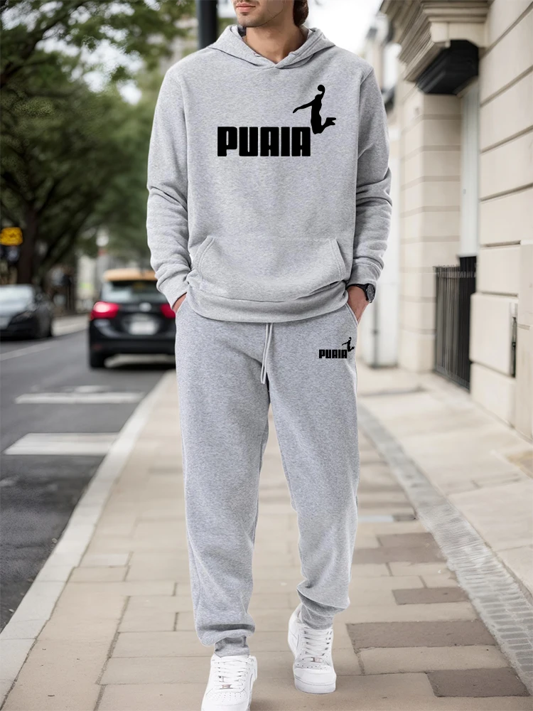 Winter Clothing Men - Setelan Pria/Hoodie/Celana 2026 Musim Gugur Musim