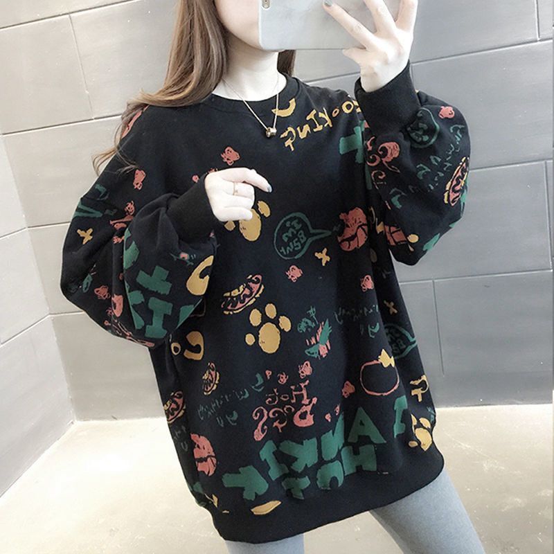 Winter Clothing Essentials For Women - Sweater Wanita Kasual Bermotif Longgar Gaya