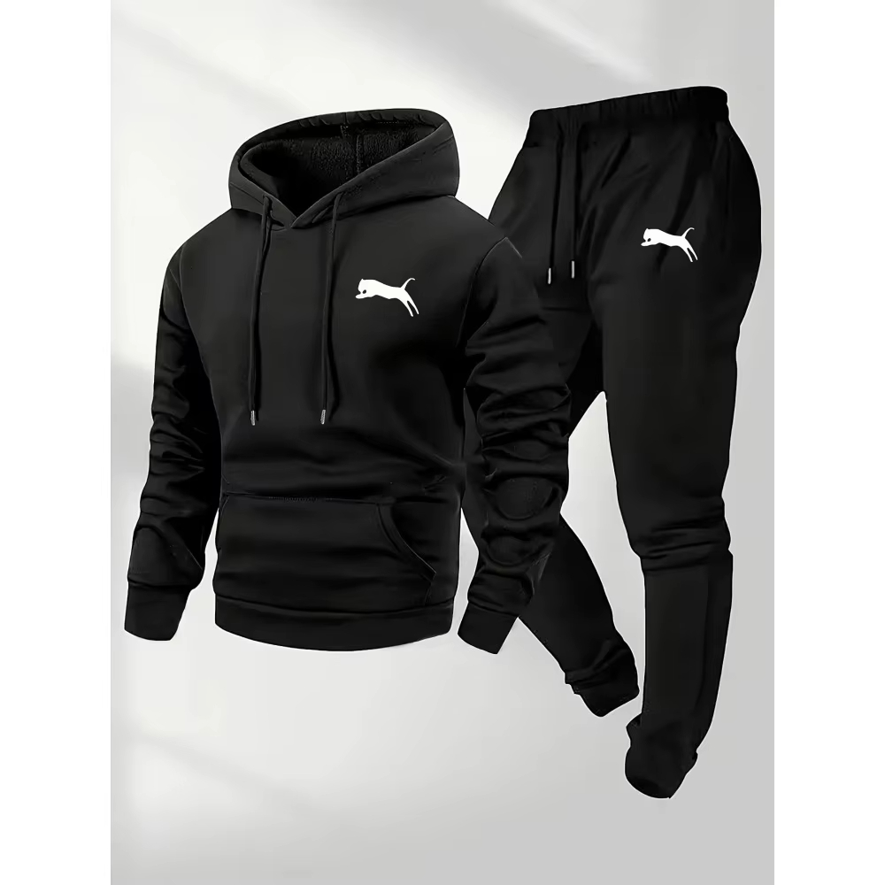 Winter Clothing Men - Setelan Hoodie & Celana Pria Terlaris