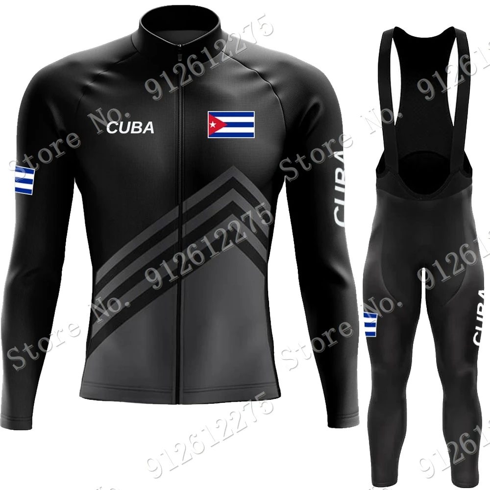 Setelan Jersey bersepeda Kuba  - Winter Clothing Men Sale ulasan dan harga