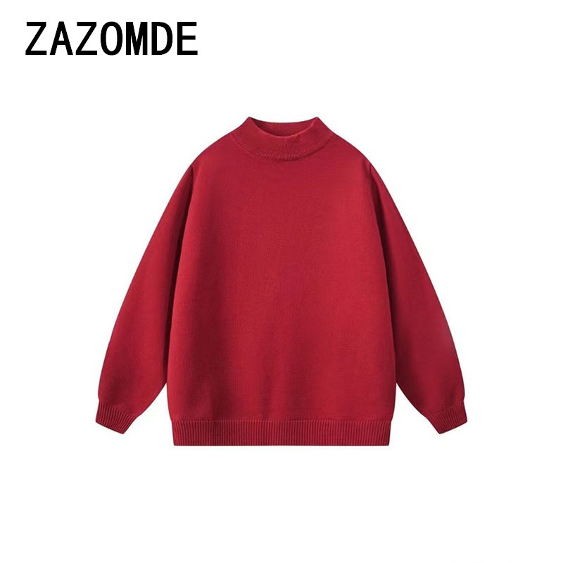 ZAZOMDE Pullover sweter lembut - Quality Winter Clothing Brand ulasan dan harga