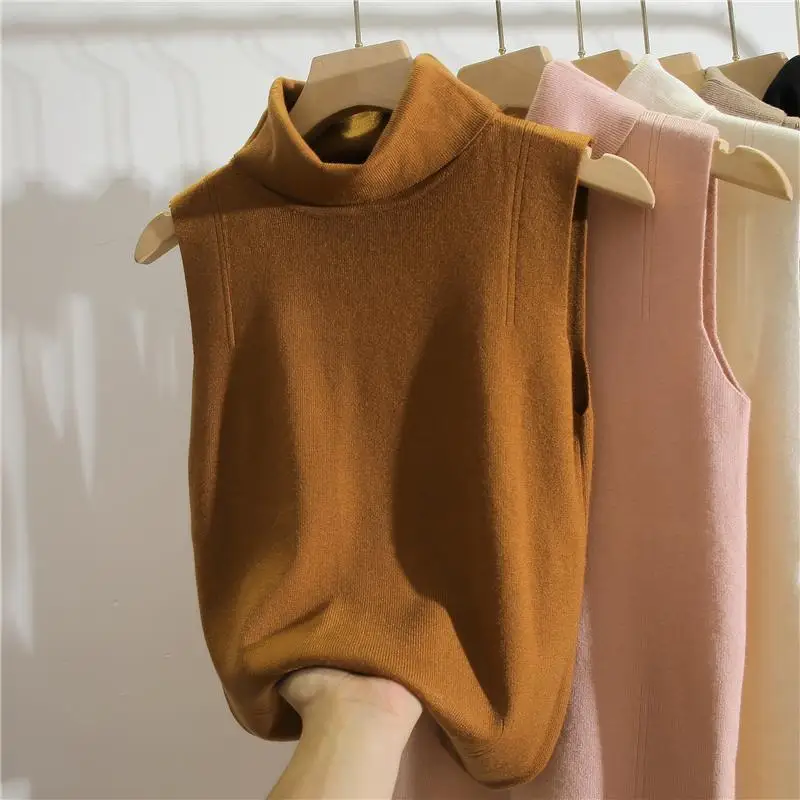 Atasan Rajut Tanpa Lengan Kera - Winter Clothing Essentials For Women ulasan dan harga