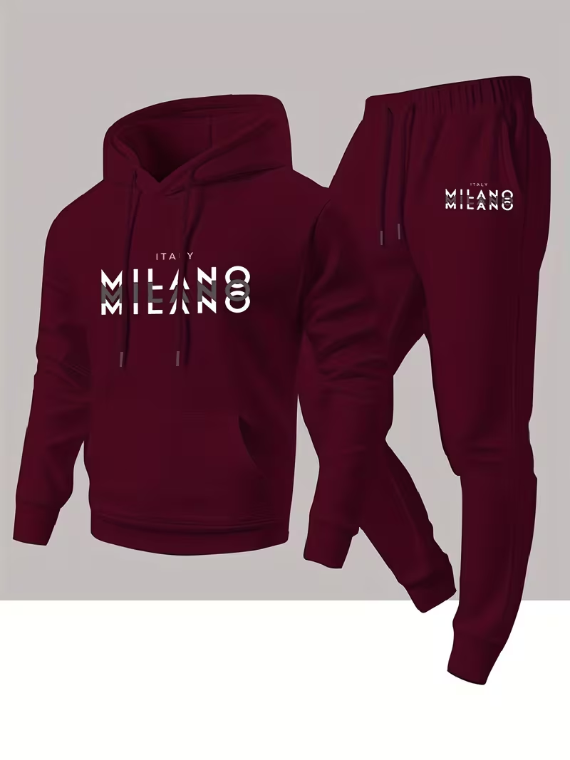 Set Hoodie Pria Terlaris Motif - Winter Clothing Men ulasan dan harga
