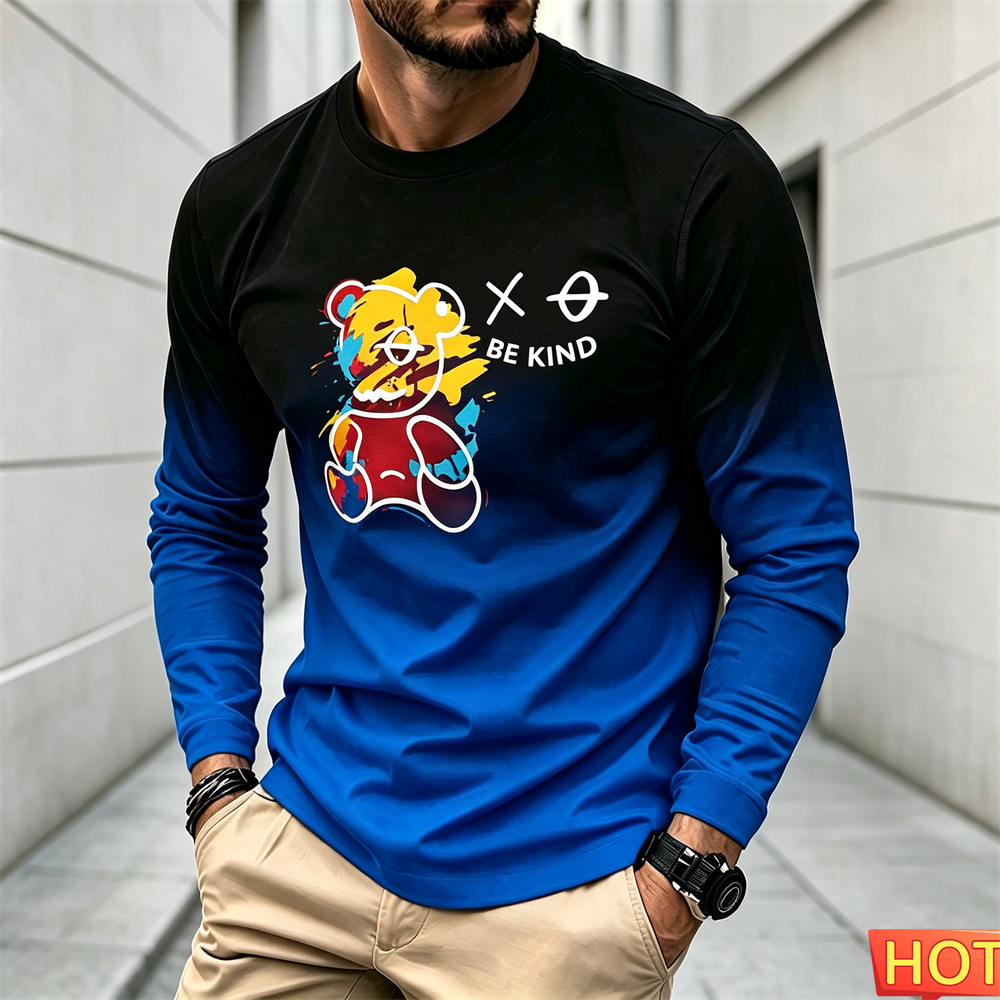 Kaos Pria Lengan Panjang Kasua - Winter Clothing Men ulasan dan harga