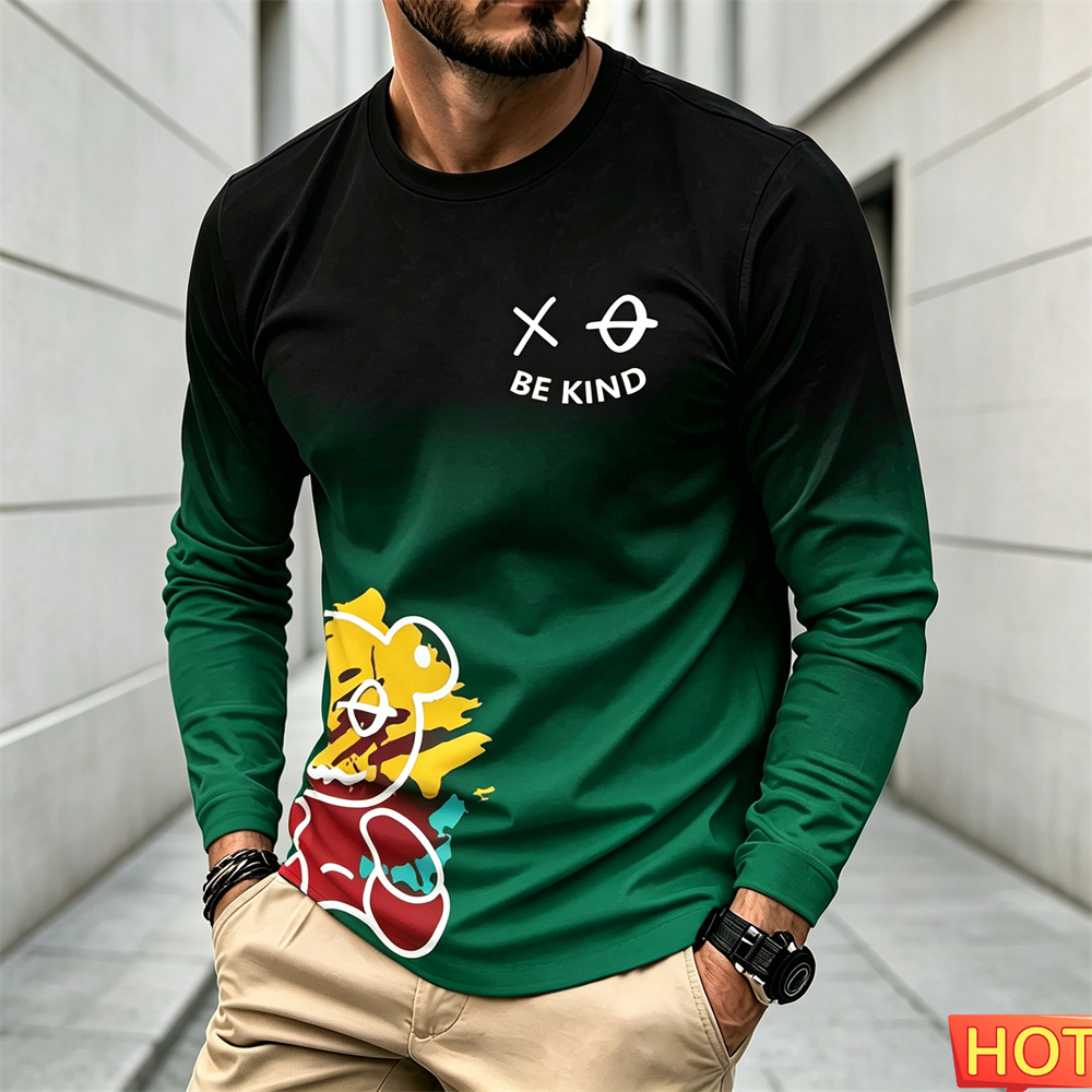 Kaos Pria Lengan Panjang Kasua - Winter Clothing Men ulasan dan harga