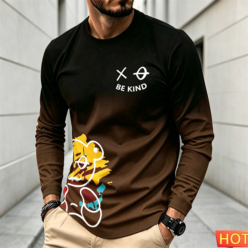 Kaos Pria Lengan Panjang Kasua - Winter Clothing Men ulasan dan harga
