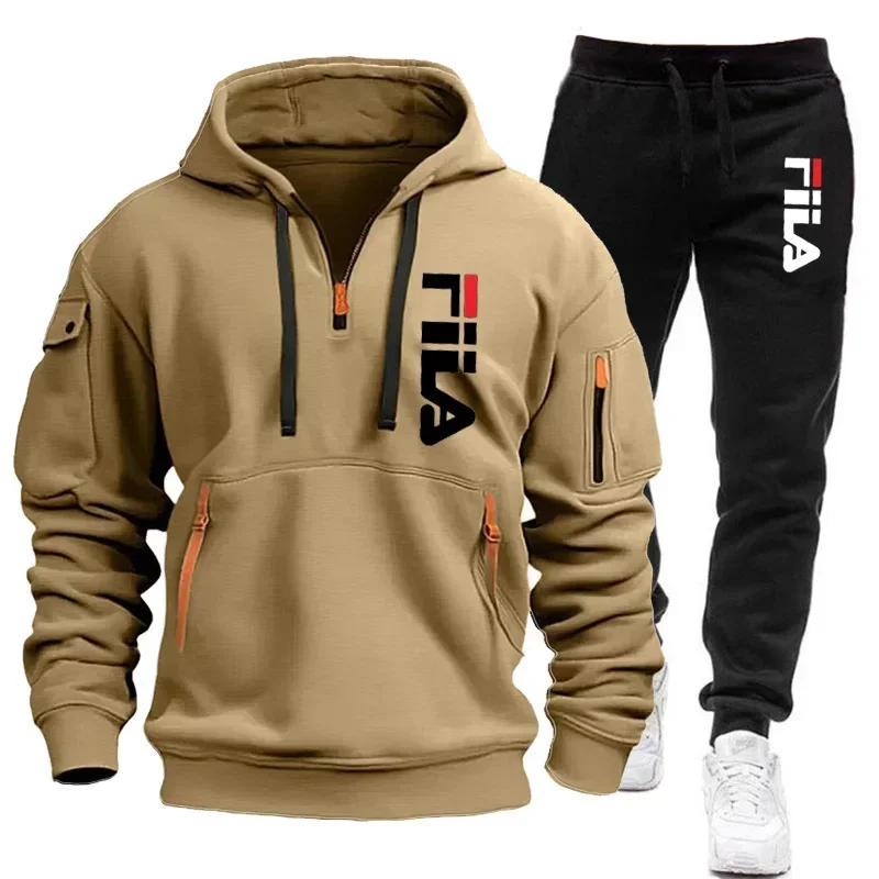 Setelan olahraga pria dua poto - Winter Clothing Men ulasan dan harga