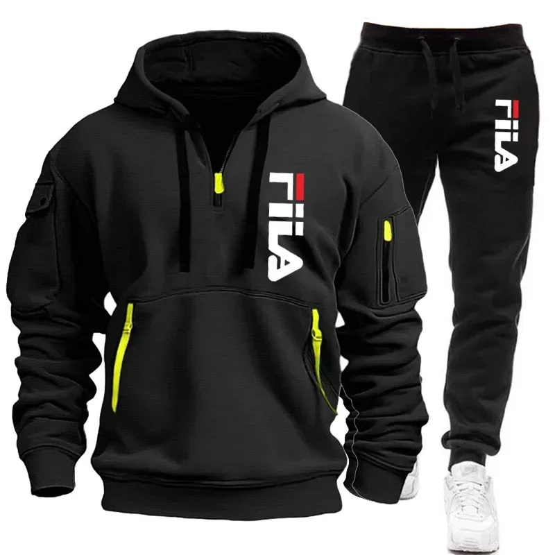 Setelan olahraga pria dua poto - Winter Clothing Men ulasan dan harga