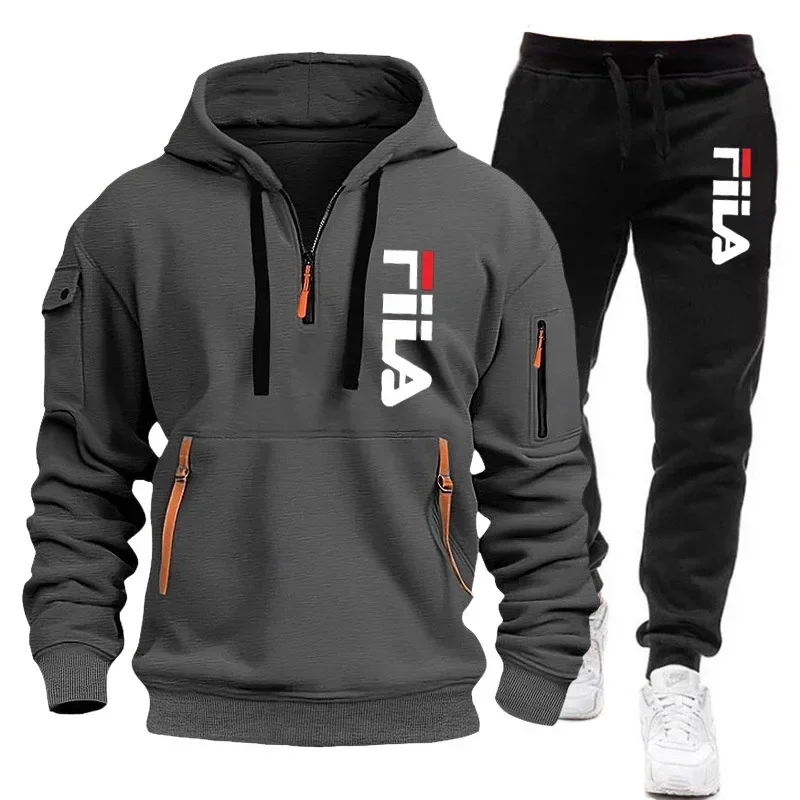 Setelan olahraga pria dua poto - Winter Clothing Men ulasan dan harga