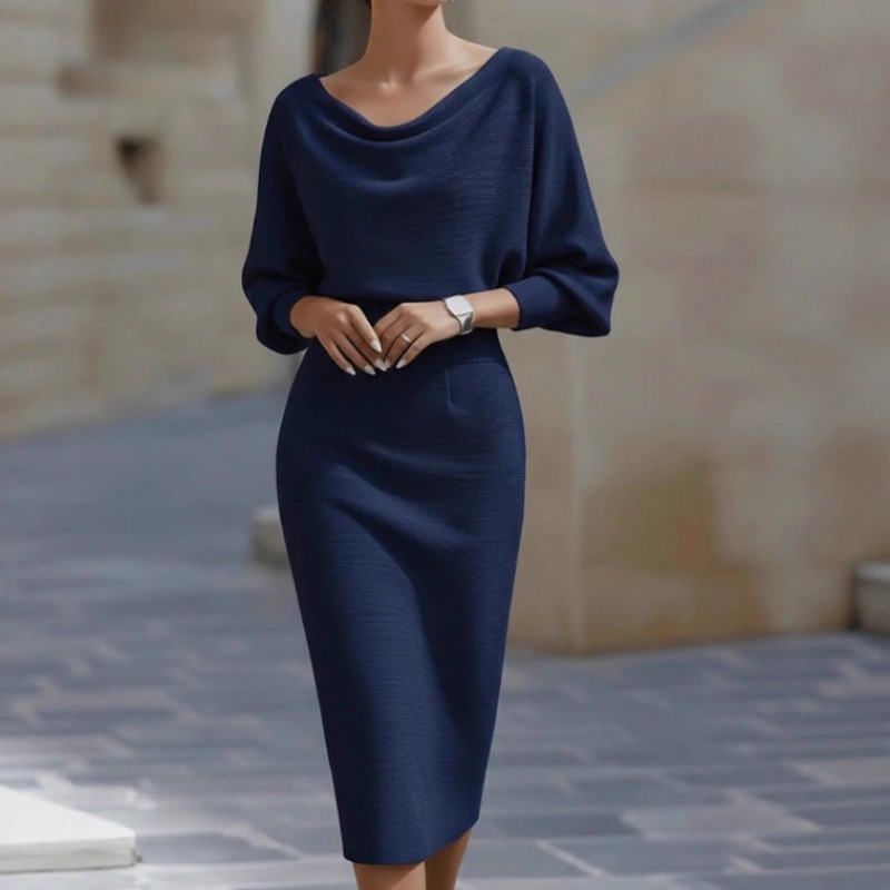 Gaun Wanita Lengan Panjang Mod - Winter Clothing H&M ulasan dan harga