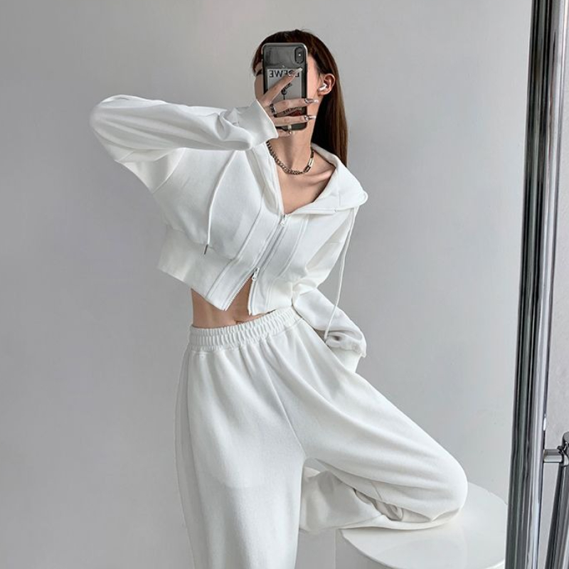 Kaus Hoodie Wanita Ritsleting  - Winter Clothing Essentials For Women ulasan dan harga