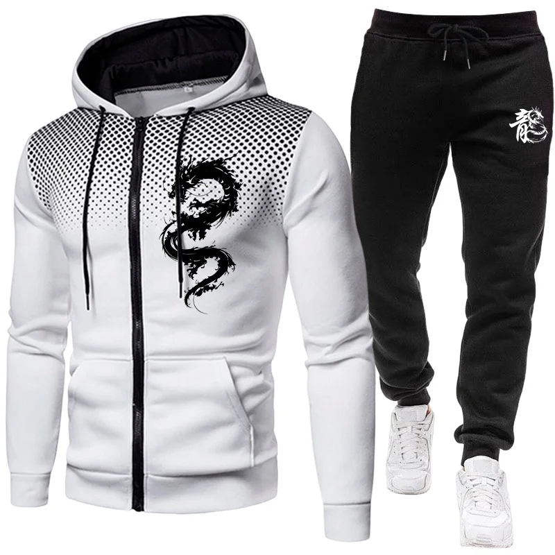Setelan Pria Motif Naga Paris, - Winter Clothing Men ulasan dan harga