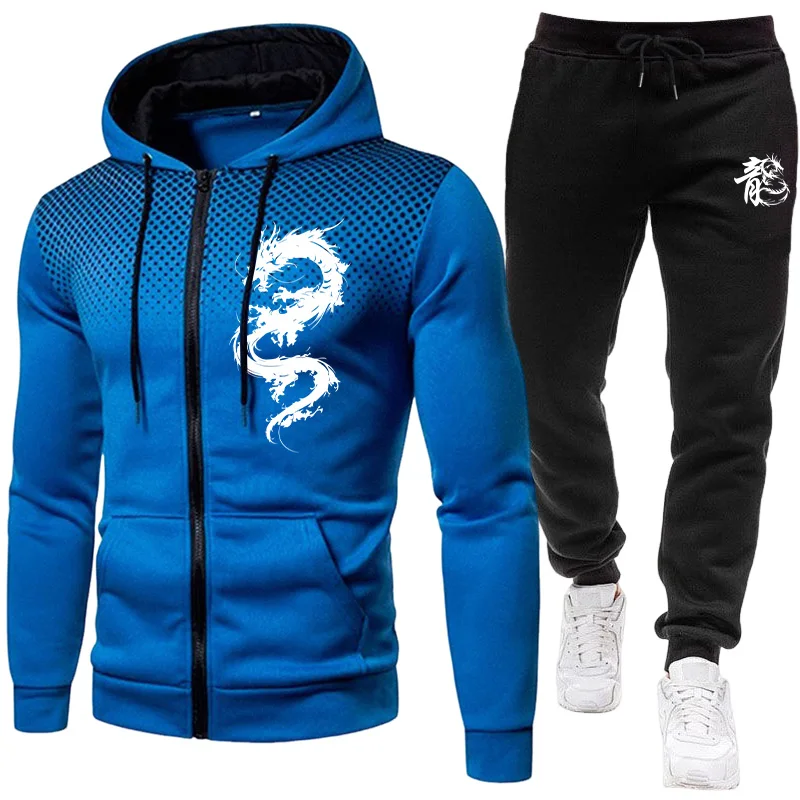 Setelan Pria Motif Naga Paris, - Winter Clothing Men ulasan dan harga