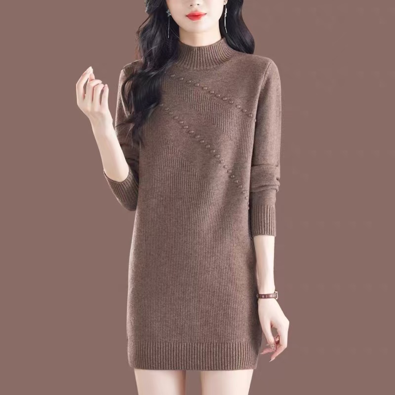 Pakaian Wanita Gaun Rajut Kera - Winter Clothing H&M ulasan dan harga