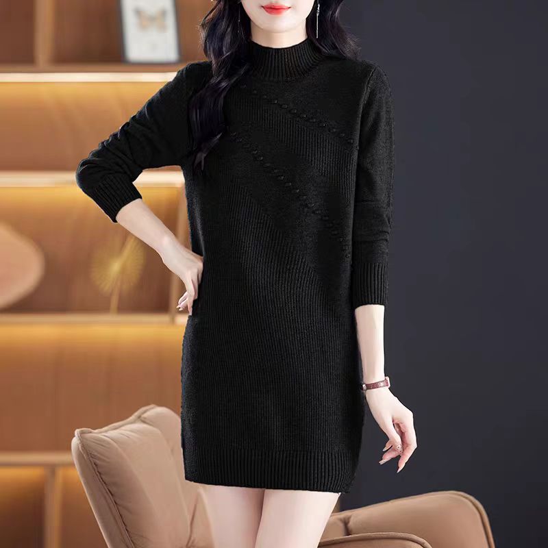 Pakaian Wanita Gaun Rajut Kera - Winter Clothing H&M ulasan dan harga