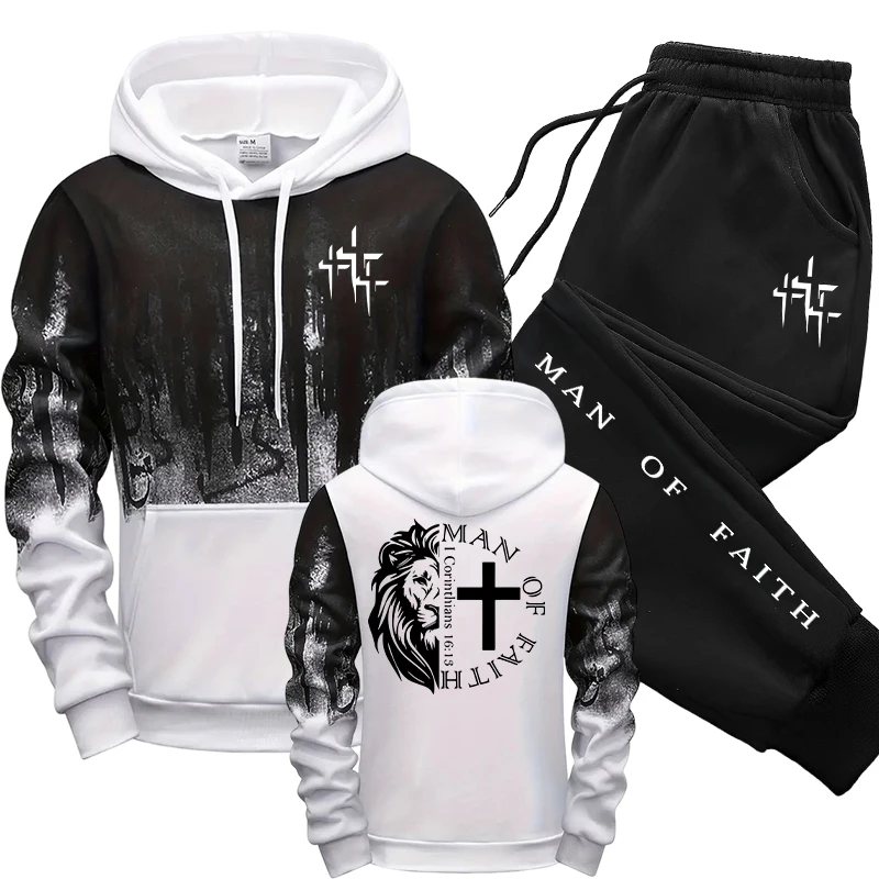 Setelan Pria Motif Man of Fait - Winter Clothing Men ulasan dan harga