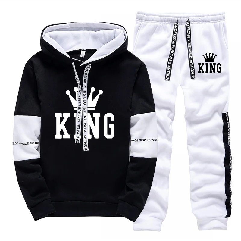 Setelan Olahraga King Printing - Winter Clothing Men ulasan dan harga