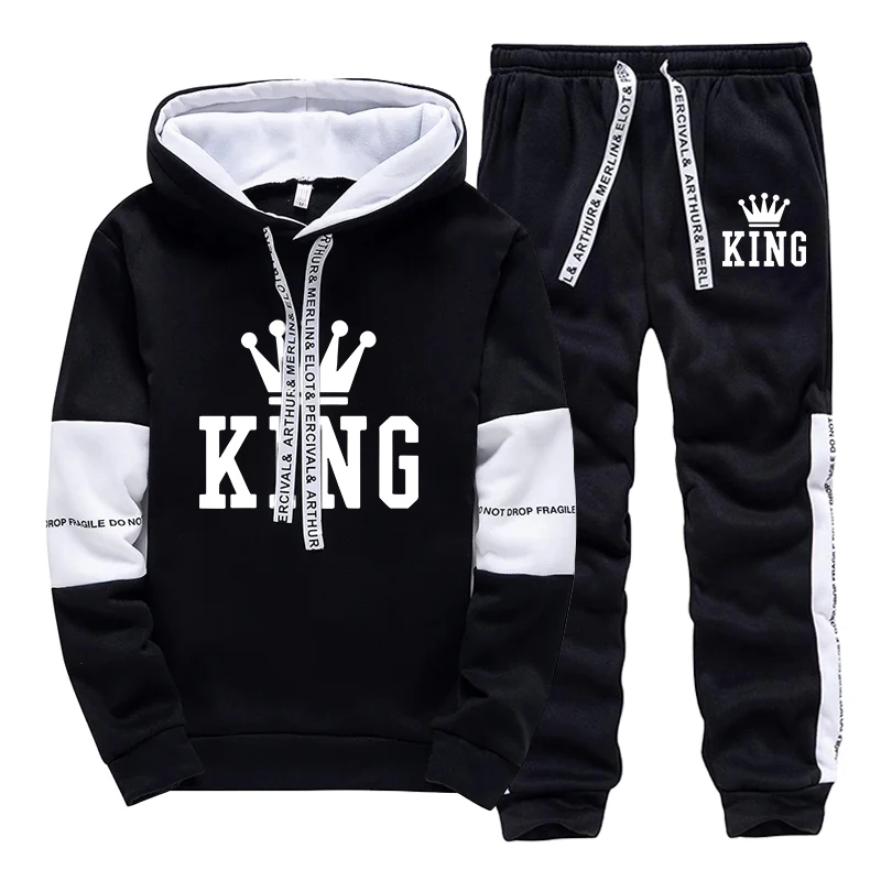 Setelan Olahraga King Printing - Winter Clothing Men ulasan dan harga