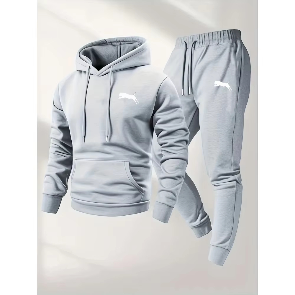Setelan Hoodie & Celana Pria T - Winter Clothing Men ulasan dan harga