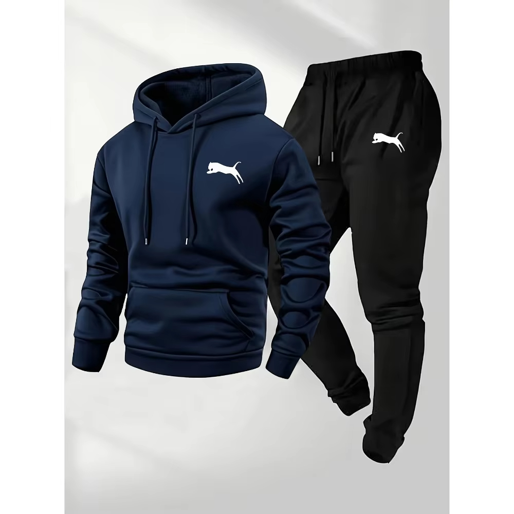 Setelan Hoodie & Celana Pria T - Winter Clothing Men ulasan dan harga